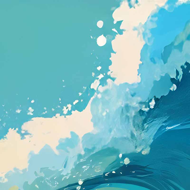 Lost at Sea, yet Hope Never Dies Canvas - Image 3