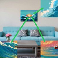 Lost at Sea, yet Hope Never Dies Canvas