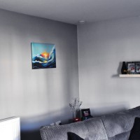 Lost at Sea, yet Hope Never Dies Canvas